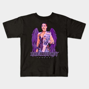 wrestlemania rhea Kids T-Shirt